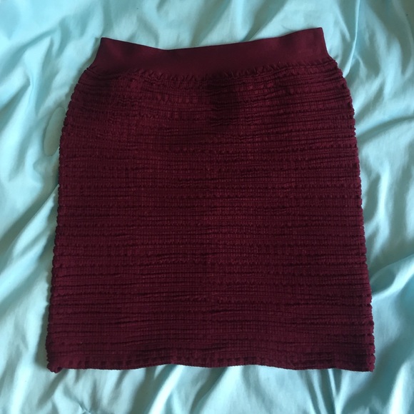 🎉SALE🎉 Maroon Bandage Skirt