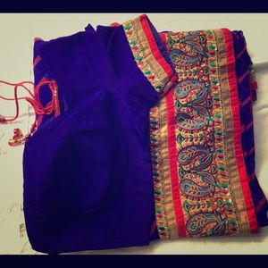 Royal Blue Saree