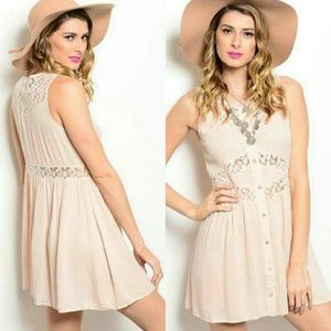 Dusty Pink Festival Dress