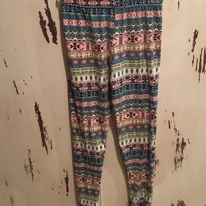 Patterned leggings