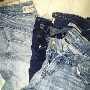 Jeans || American Eagle, Abercrombie