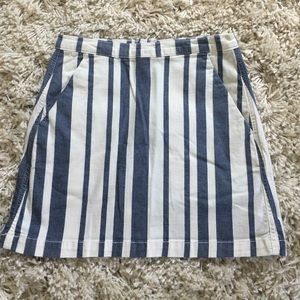 Topshop Striped Skirt