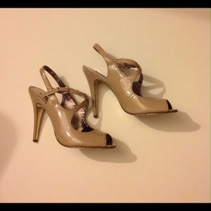 Steve madden open toe pumps