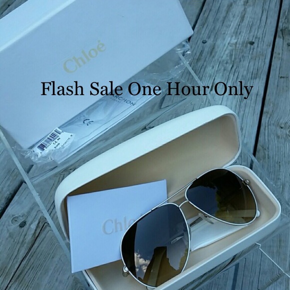 Chloe Accessories - Chloe Women's CE107S Orme Aviator Sunnies NEW