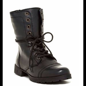 Steve Madden combat boots