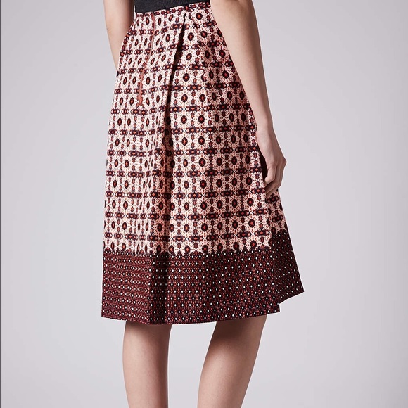Topshop midi skirt