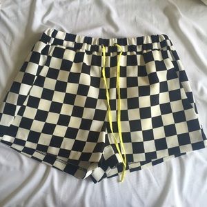 Zara Checked shorts