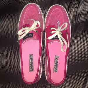 Pink Sperry's