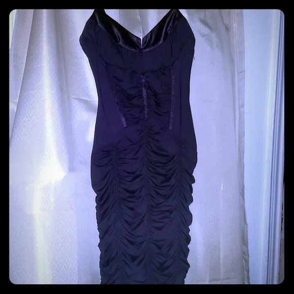 Fitted Purple Dress