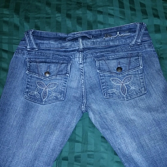 Flare leg jeans by bu by malibu