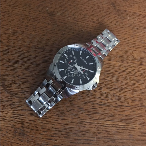 Stainless steel Bulova