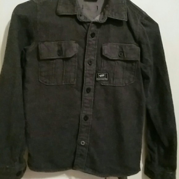 Boy's Lighweight Grey Flannel Long Sleeve Shirt