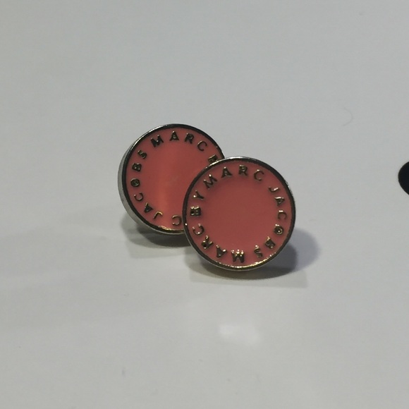 Marc Jacobs Enamel Logo earrings