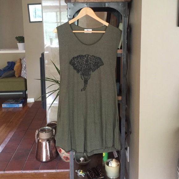 Gypsy Chic Elephant Dress/tunic