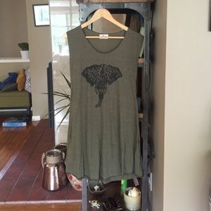 Gypsy Chic Elephant Dress/tunic