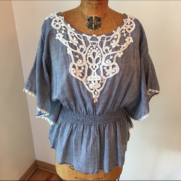 Chambray top