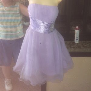 2x strapless prom dress nox