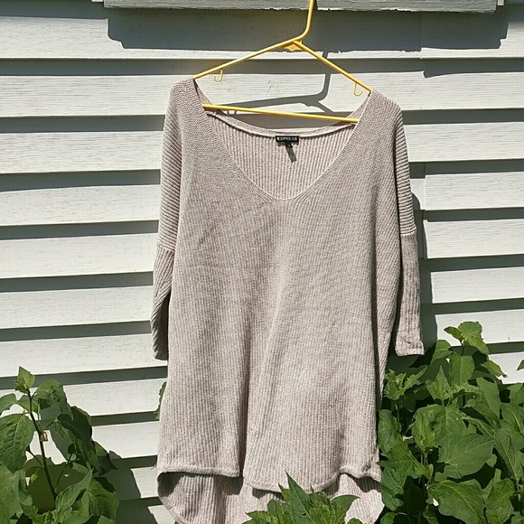 Beige/cream Sweater from express