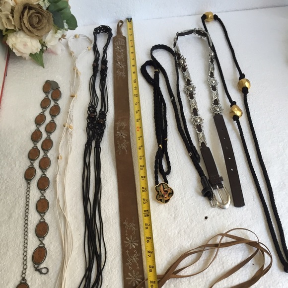 8 BOHO BELTS - Picture 2 of 3