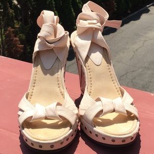 Fendi ceam wedges