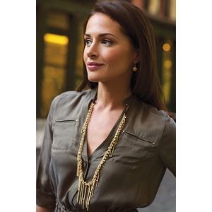 Stella & Dot Alexa Fringe Necklace