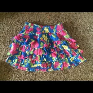 Hollister floral skirt