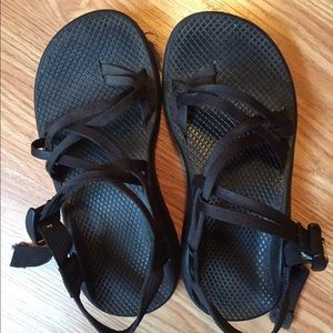 Black chacos size 8!