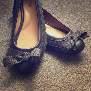 Coach brand new flats, never worn