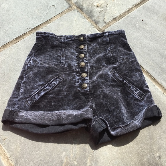 LF high waisted corduroy shorts