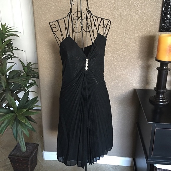 Pretty black evening dress. Wore once to a party