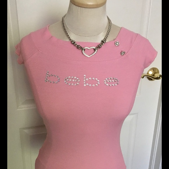 Pink Bebe shirt