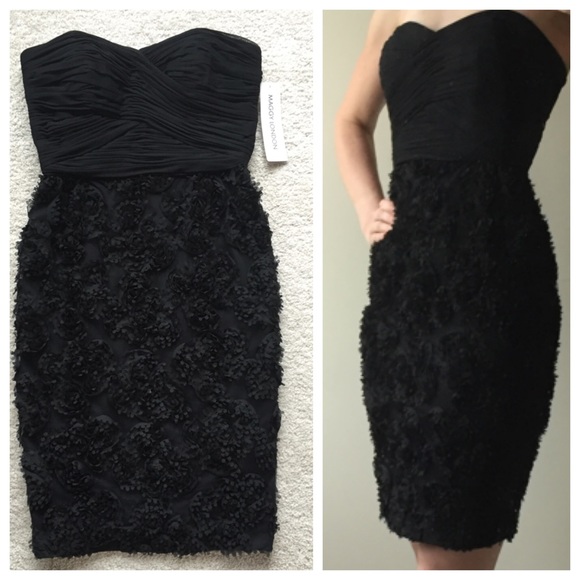 Maggy London Dresses & Skirts - Maggy London little Black Strapless Dress
