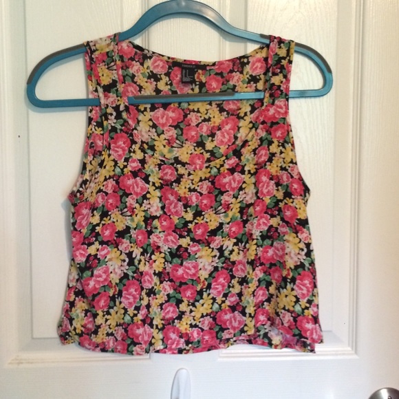 forever 21 floral shirt