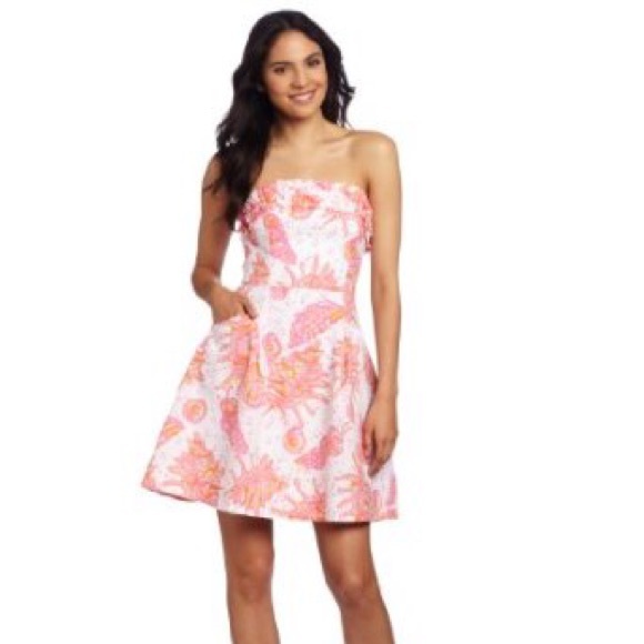 Lilly Pulitzer Pink Conched Out Dress
