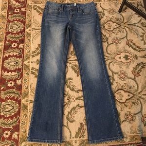 Boot cut jeans!