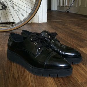 Sixtyseven patent leather creepers, size 39