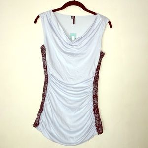 Maurice's Sleeveless Lace Detail Tank