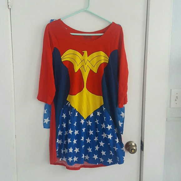 Wonder Woman nightgown shirt