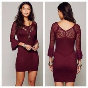 Free people city girl bodycon