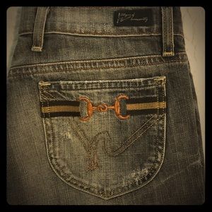 Citizens of Humanity low rise, boot cut jeans