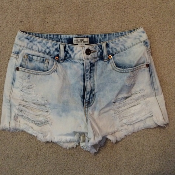 Jean shorts
