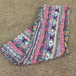 patterned scarf/shawl