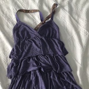 American eagle super cute ruffled tank!