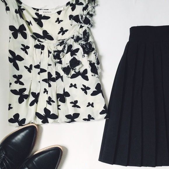 Blue Bird Tops - Butterfly Blouse