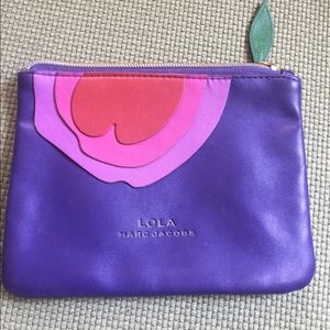 Lola Marc Jacobs purple pouch