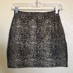 Forever 21 Cheetah Print Skirt
