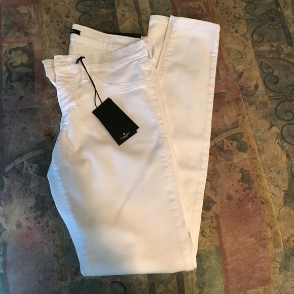 Flying Monkey Denim - Flying Monkey Skinny Leg White Jeans