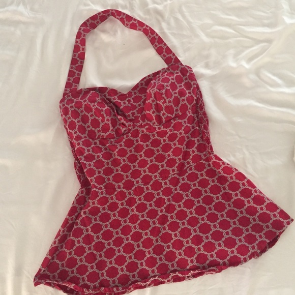 Girls from Savoy Anthropologie peplum top - Picture 1 of 4