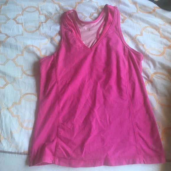 Pink work out shirt