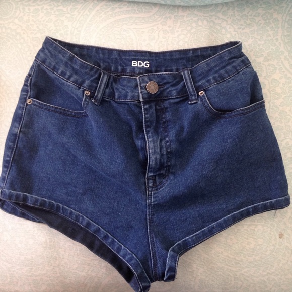 BDG High waisted denim shorts